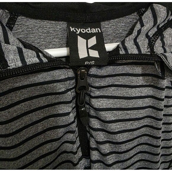 Kyodan Striped Athletic Hoodie S - Picture 3 of 4